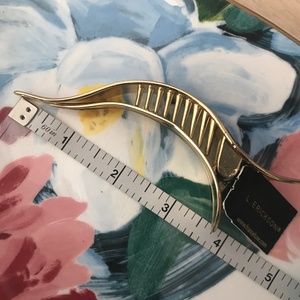 GORGEOUS purple enamel hair clip/pinch